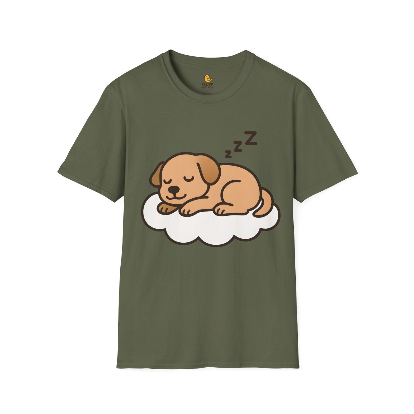 Sleepy Dog on Cloud