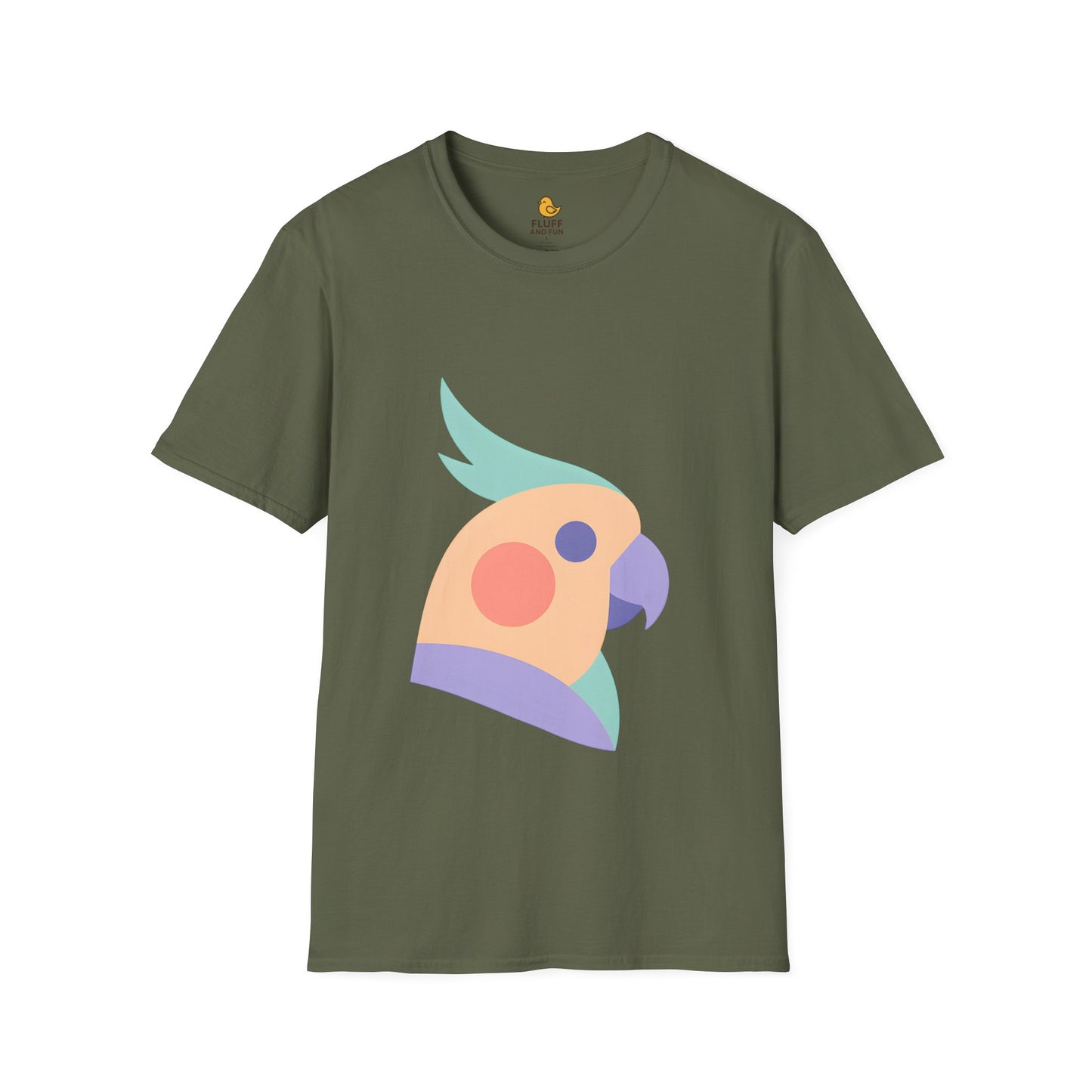 Pastel Cockatiel Head