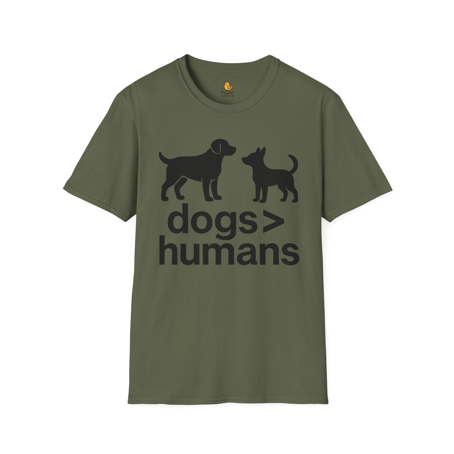 dogs > humans