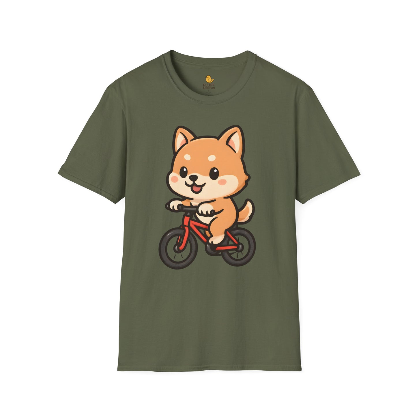 Chibi Dog on a Bike