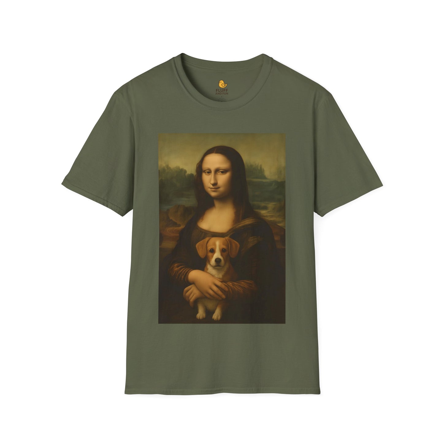 Dog Mona Lisa