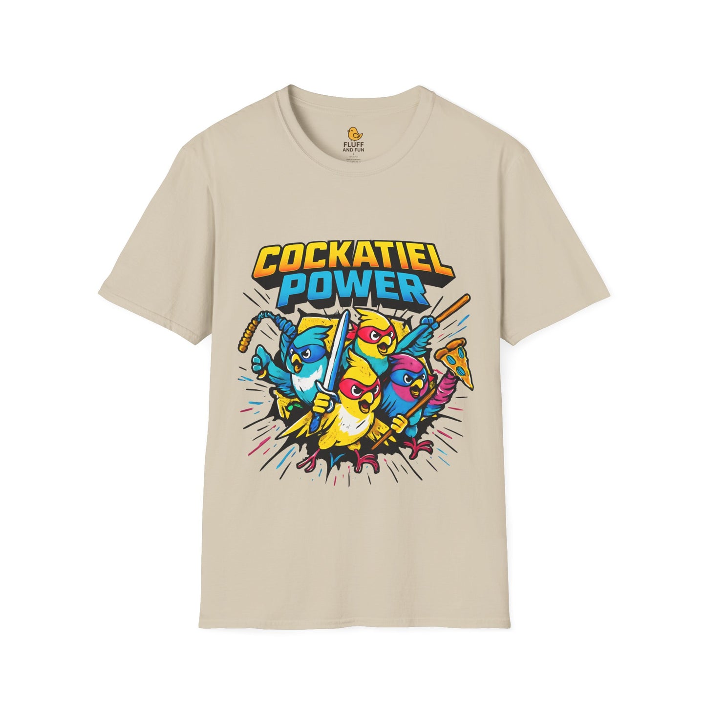 Cockatiel Power Ninja Birds
