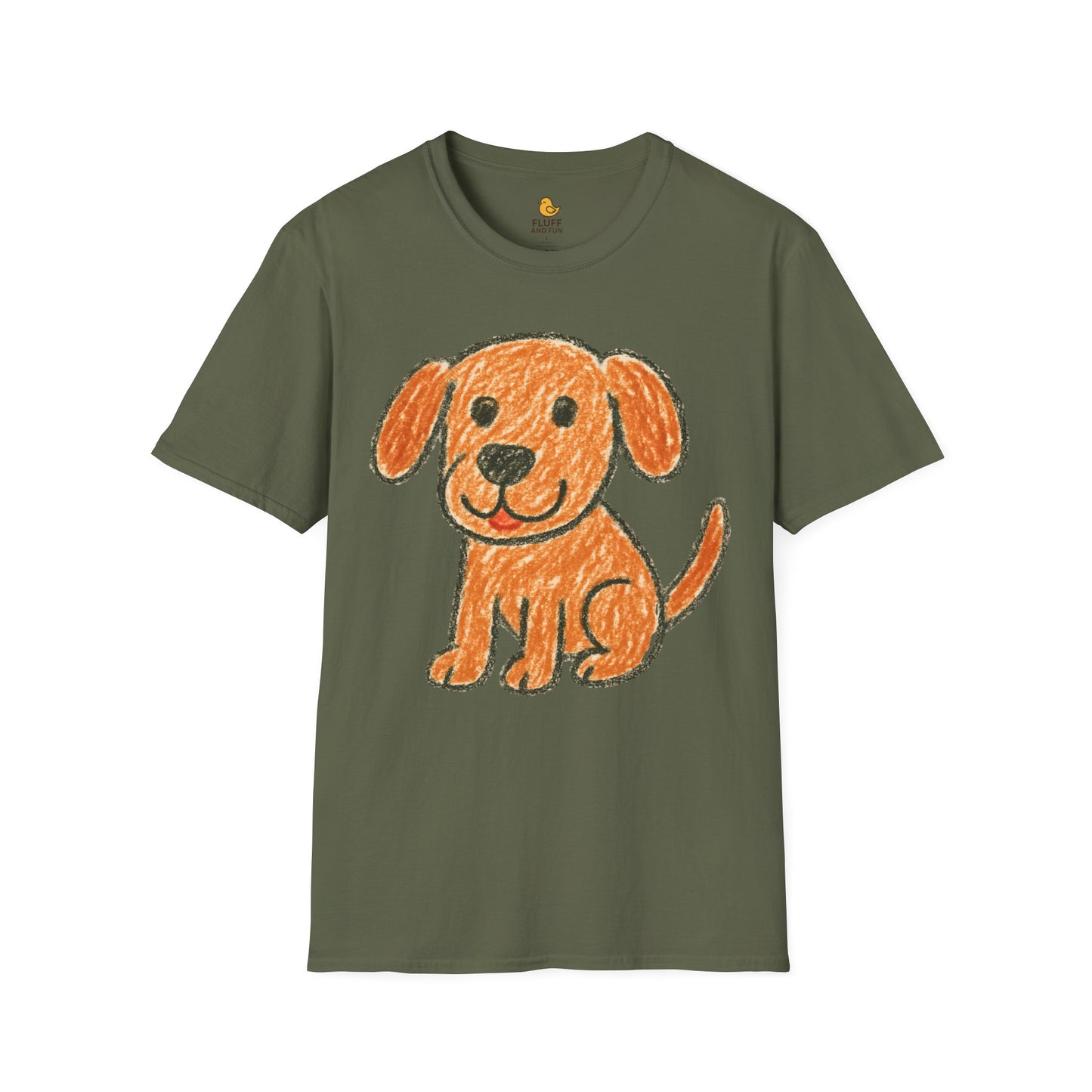 Kid's Drawing Dog Shirt