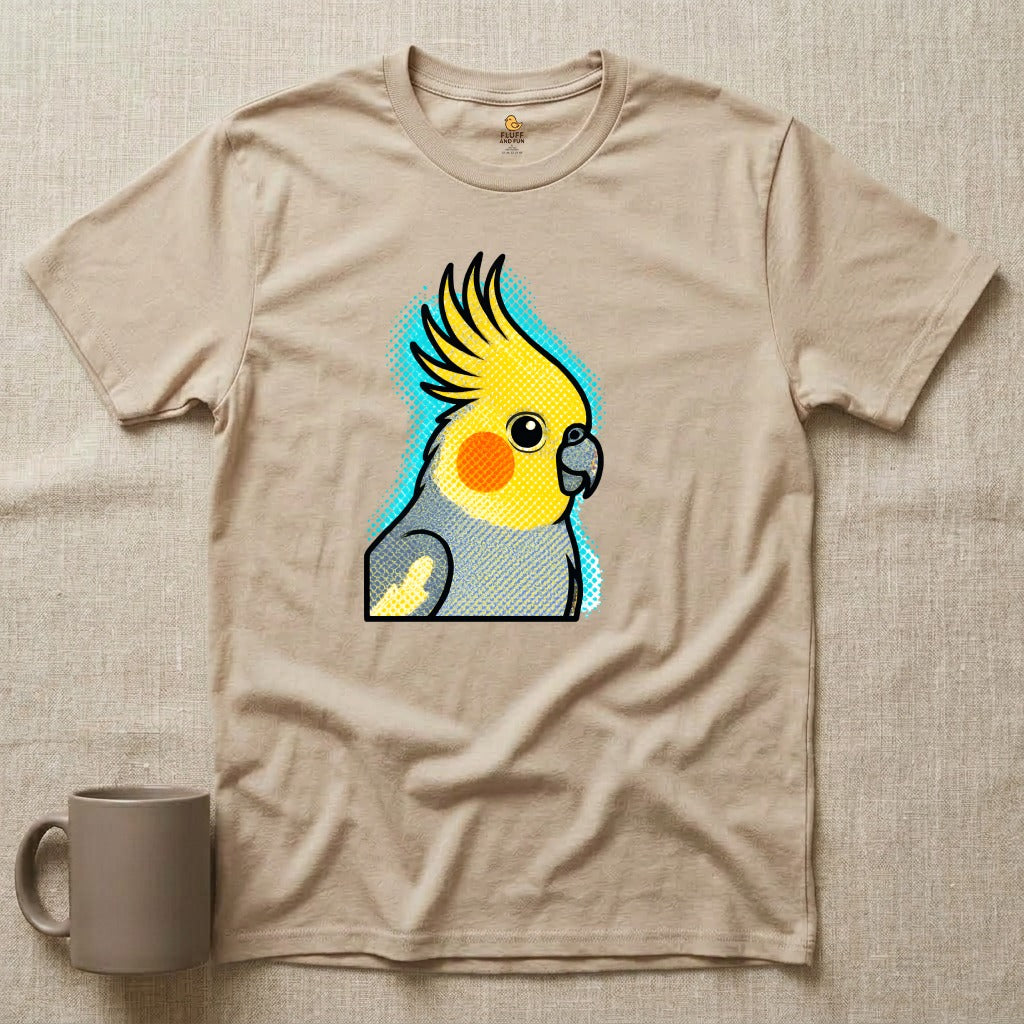 Fluffy Crest Cockatiel