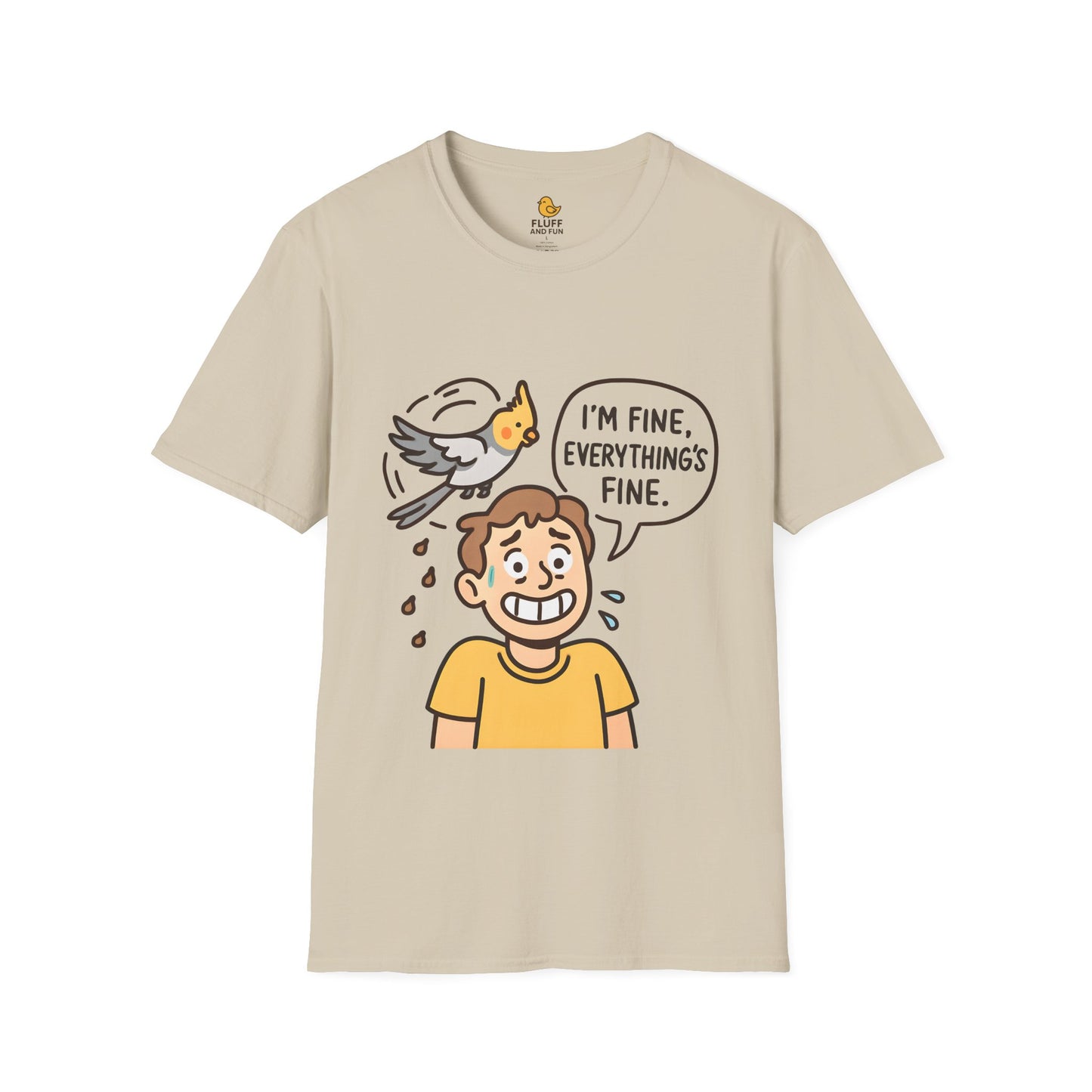 I'm Fine, Everything's Fine Cockatiel Shirt