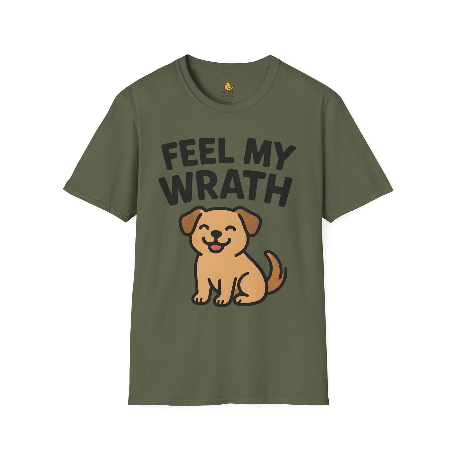 Feel My Wrath Dog Shirt