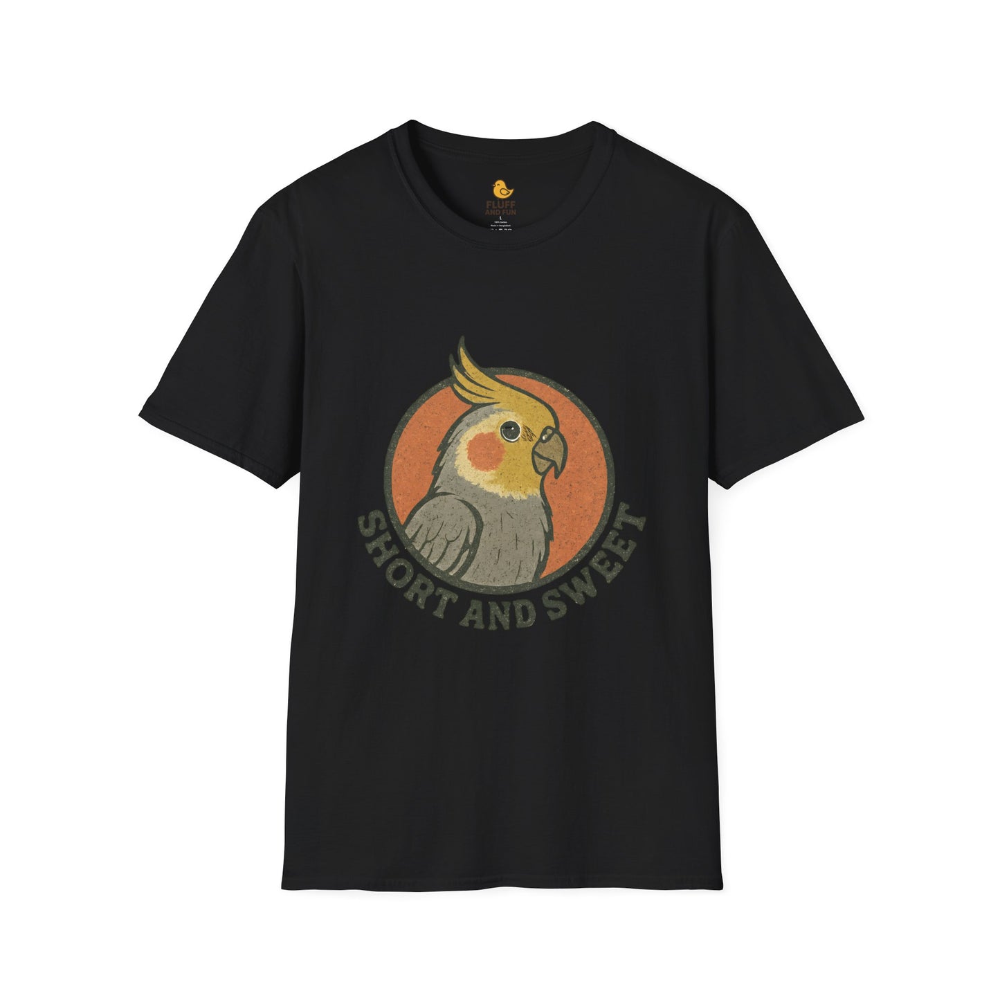 Short and Sweet Cockatiel T-Shirt