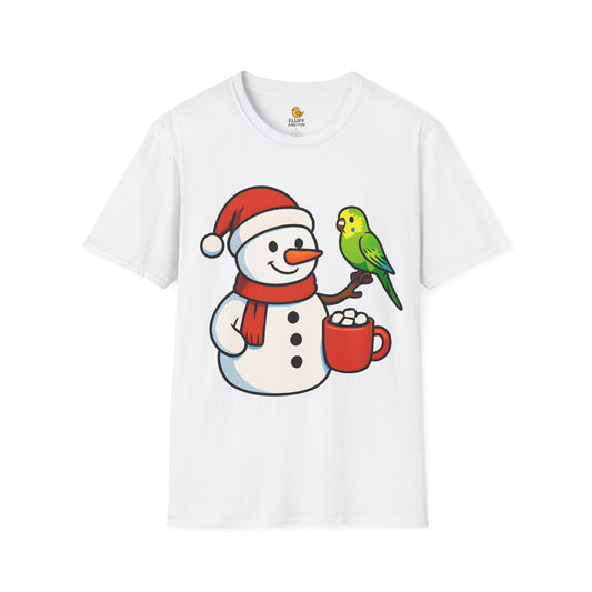 Parakeet Snow Man