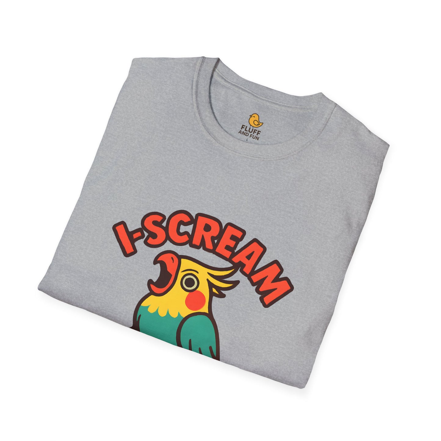 I-Scream Cockatiel Parrot Ice Cream T-Shirt