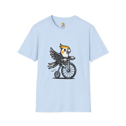 Cockatiel on a Bicycle