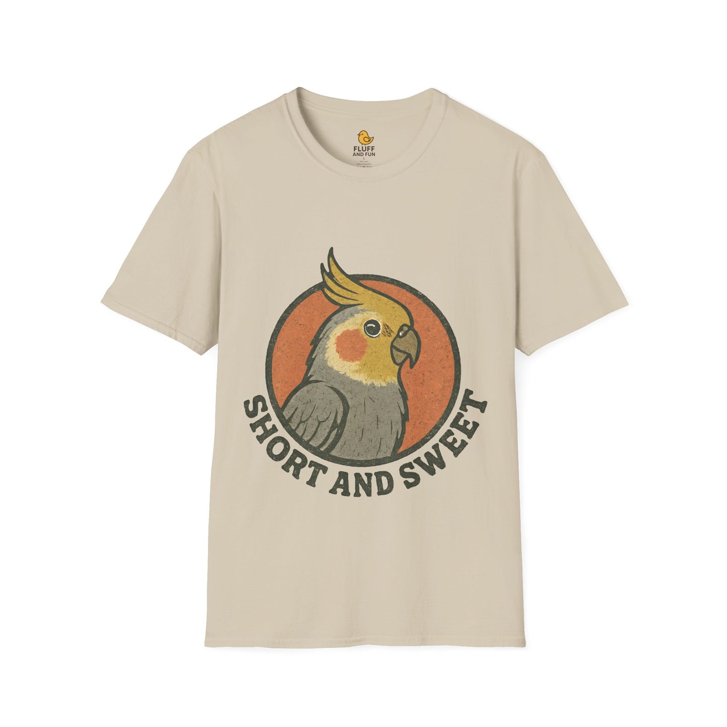 Short and Sweet Cockatiel T-Shirt