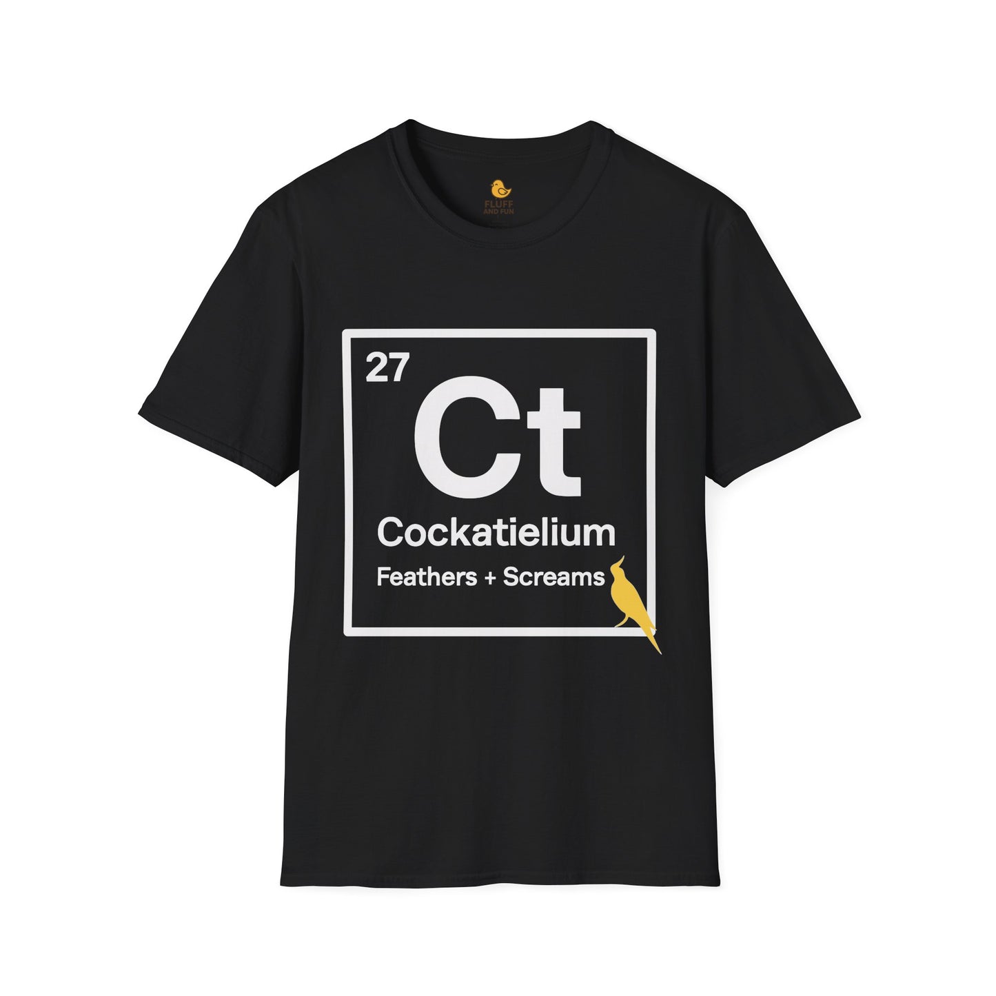 Cockatelium Periodic Table T-Shirt