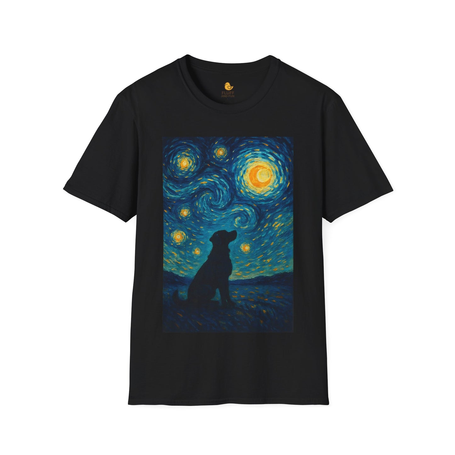 Dog Starry Night