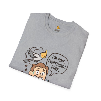 I'm Fine, Everything's Fine Cockatiel Shirt