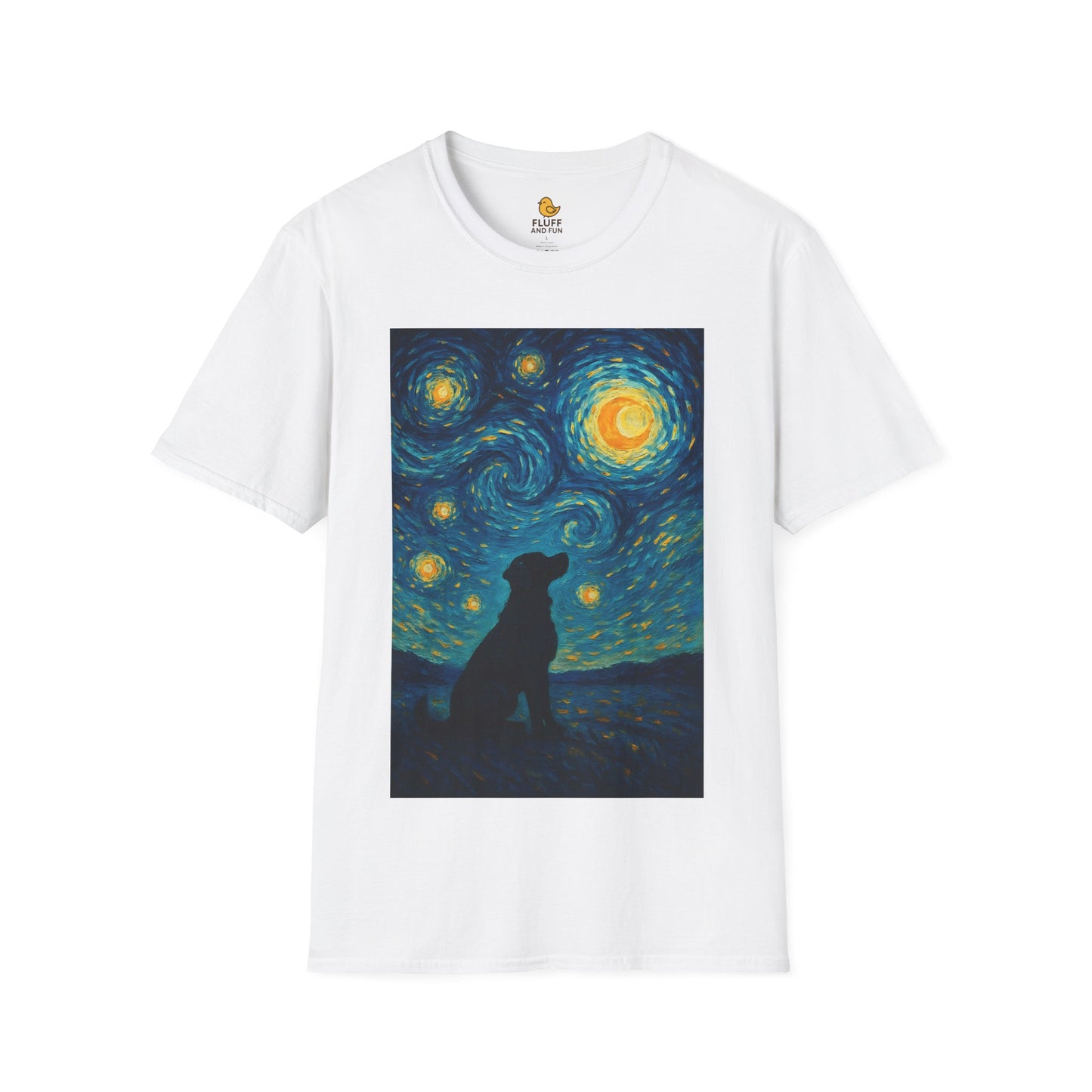 Dog Starry Night