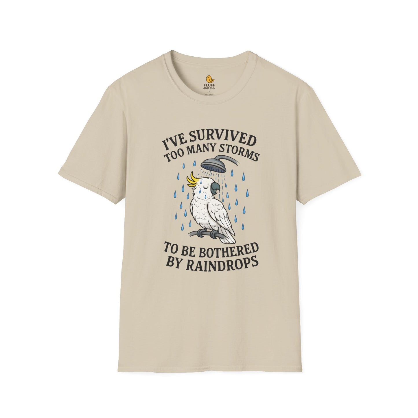 I've Survived Too Many Storms to Be Bothered by Raindrops