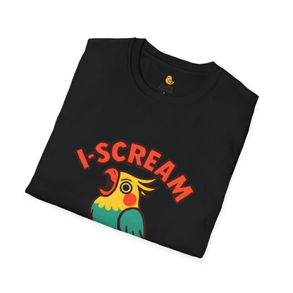 I-Scream Cockatiel Parrot Ice Cream T-Shirt