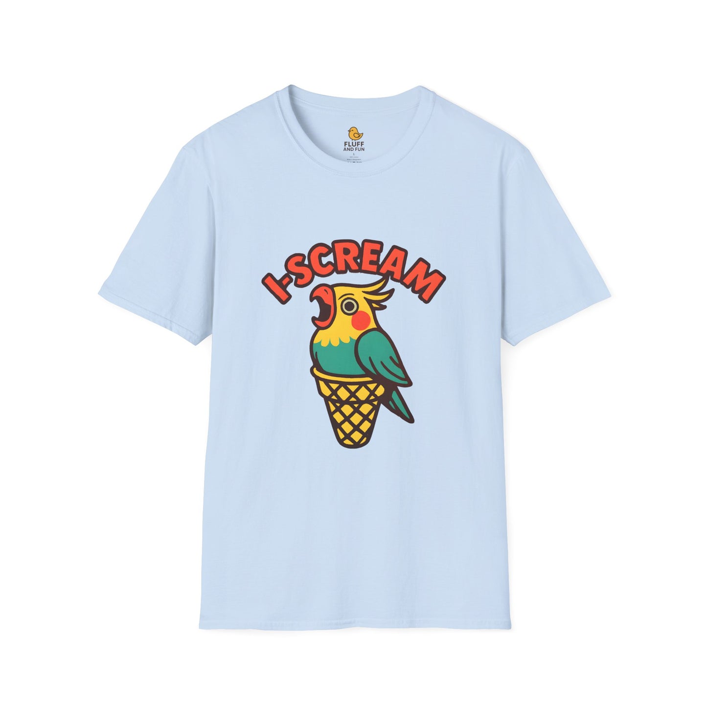 I-Scream Cockatiel Parrot Ice Cream T-Shirt