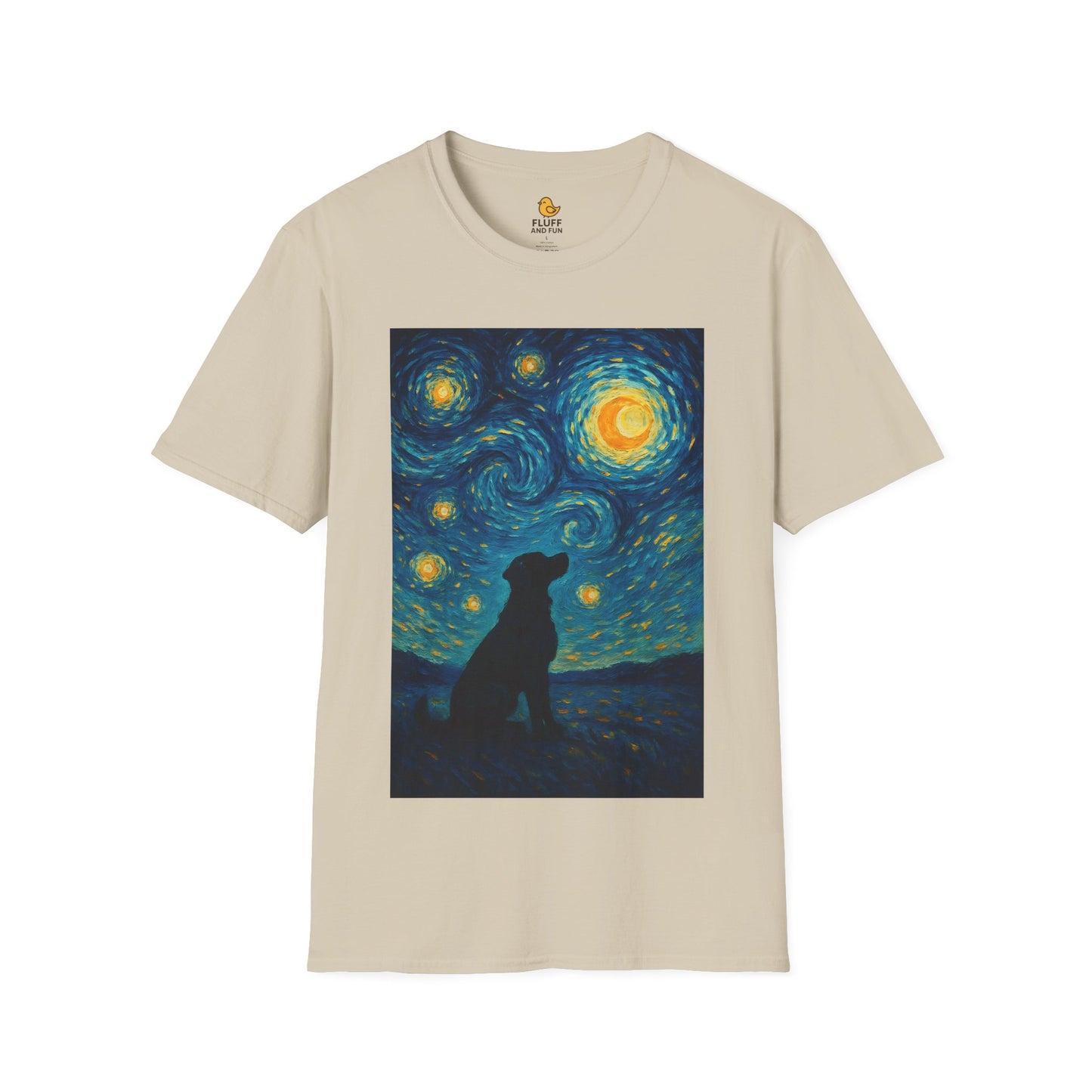 Dog Starry Night