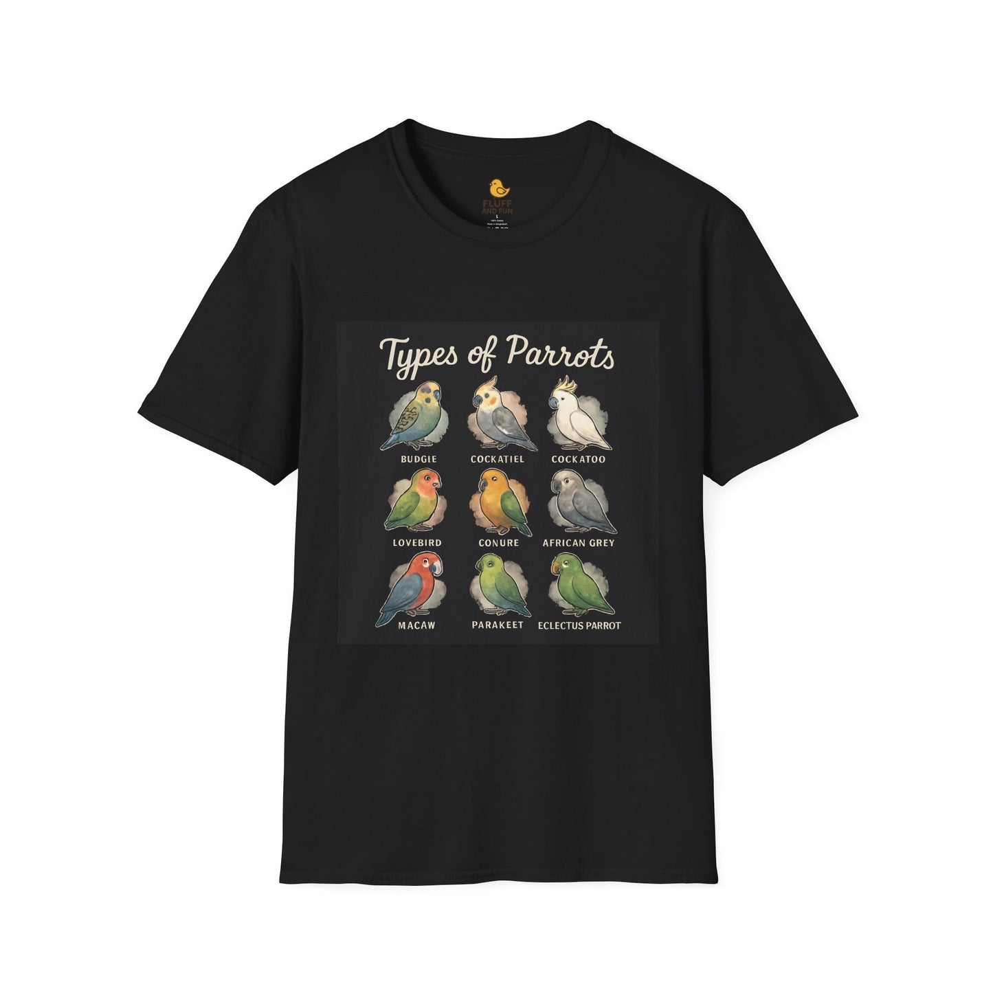 Types of Parrots T-Shirt