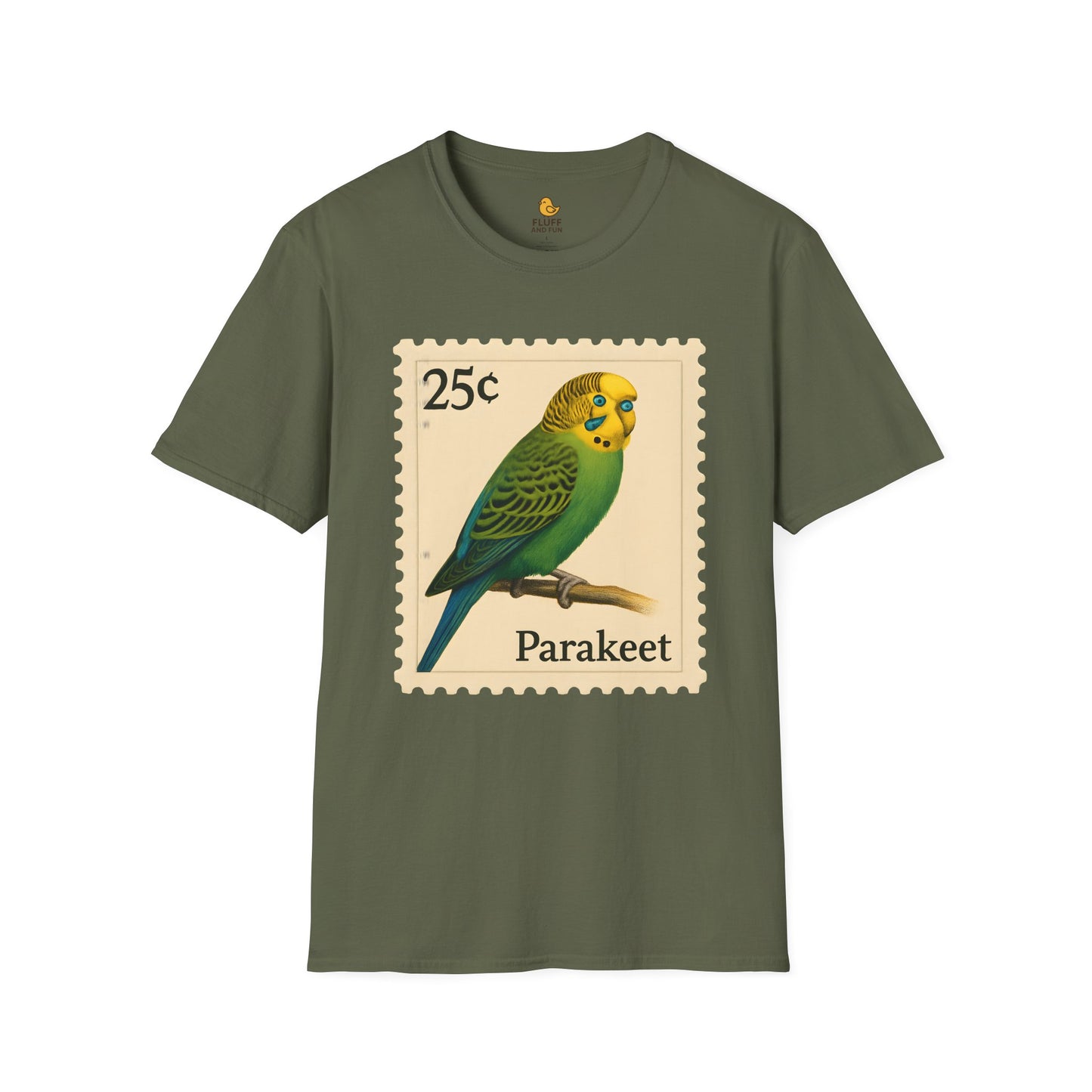 Parakeet Stamp