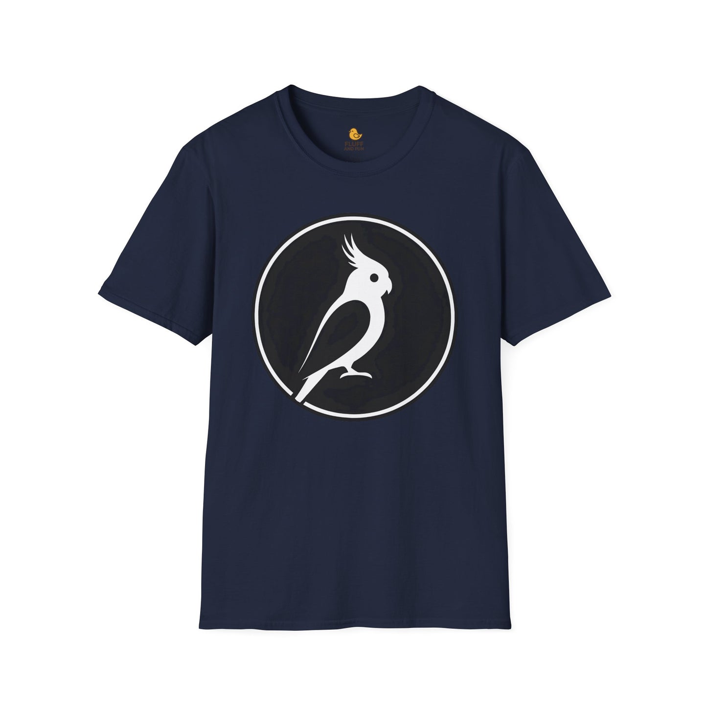 Cockatiel Silhouette Circle