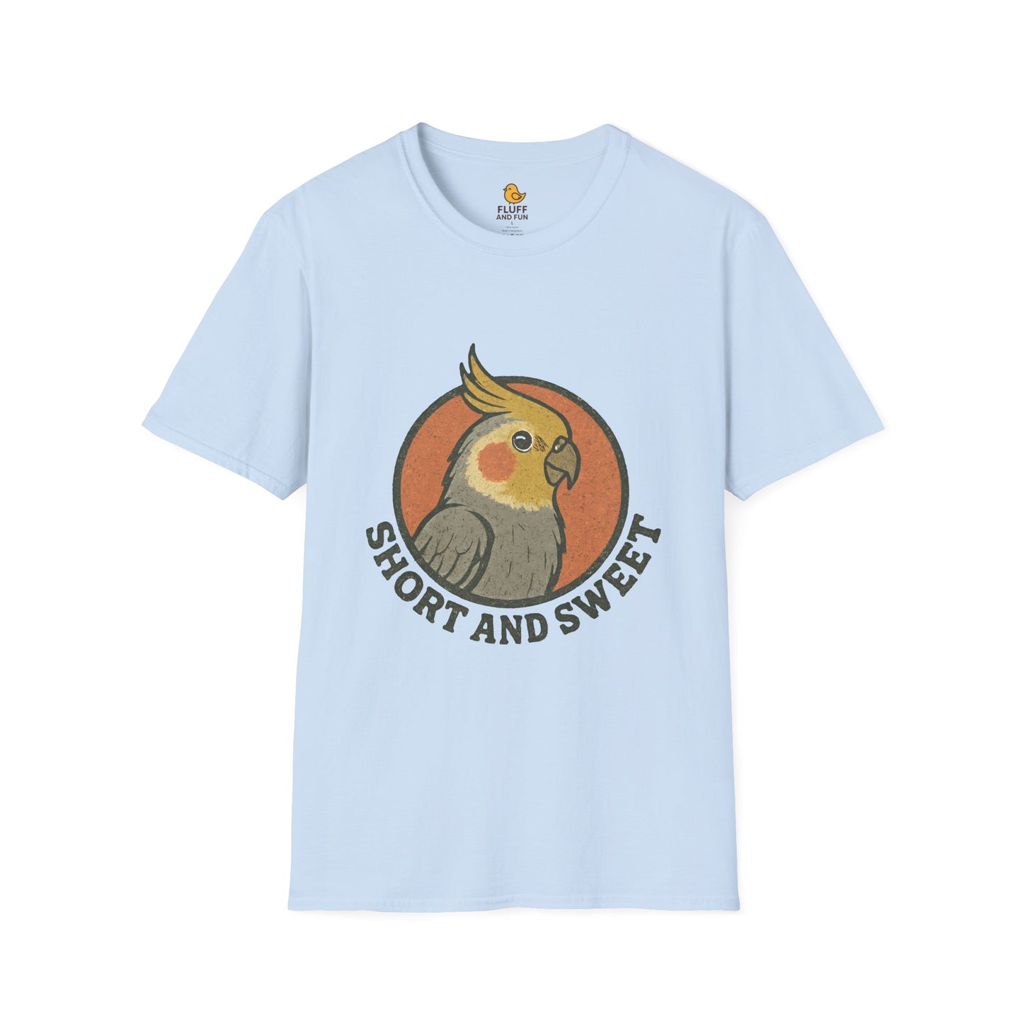 Short and Sweet Cockatiel T-Shirt