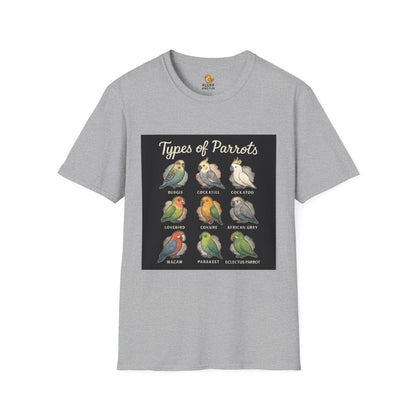Types of Parrots T-Shirt