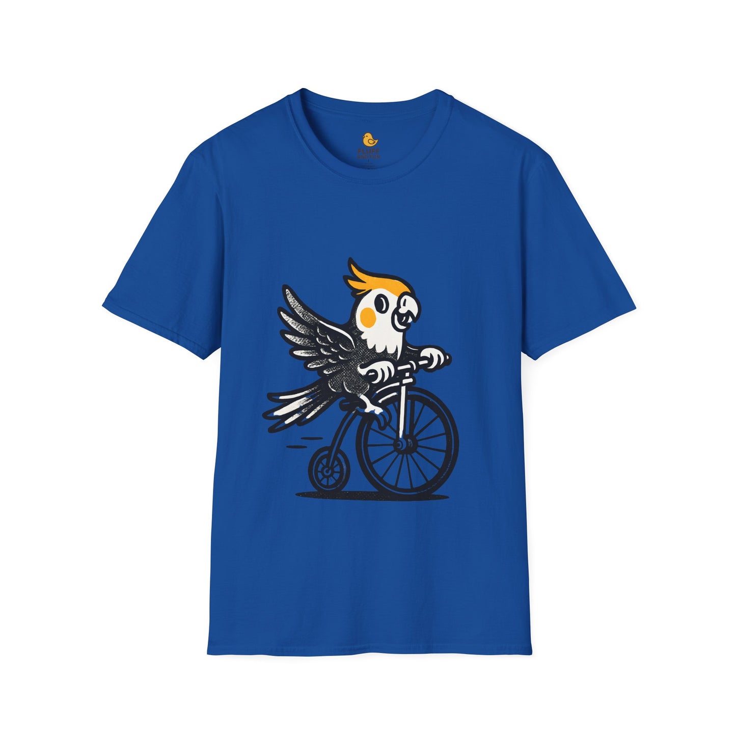 Cockatiel on a Bicycle