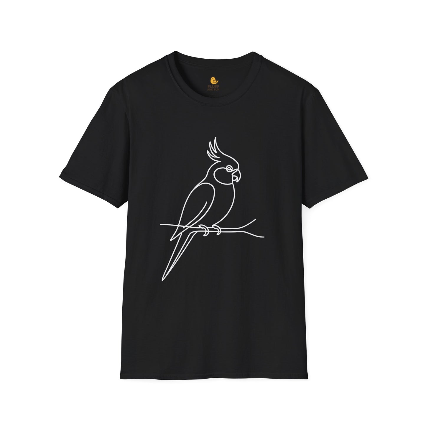 Cockatiel Line Art