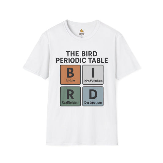 Bird Periodic Table Graphic T-Shirt
