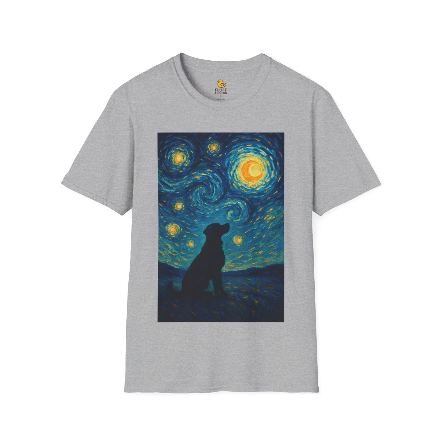 Dog Starry Night