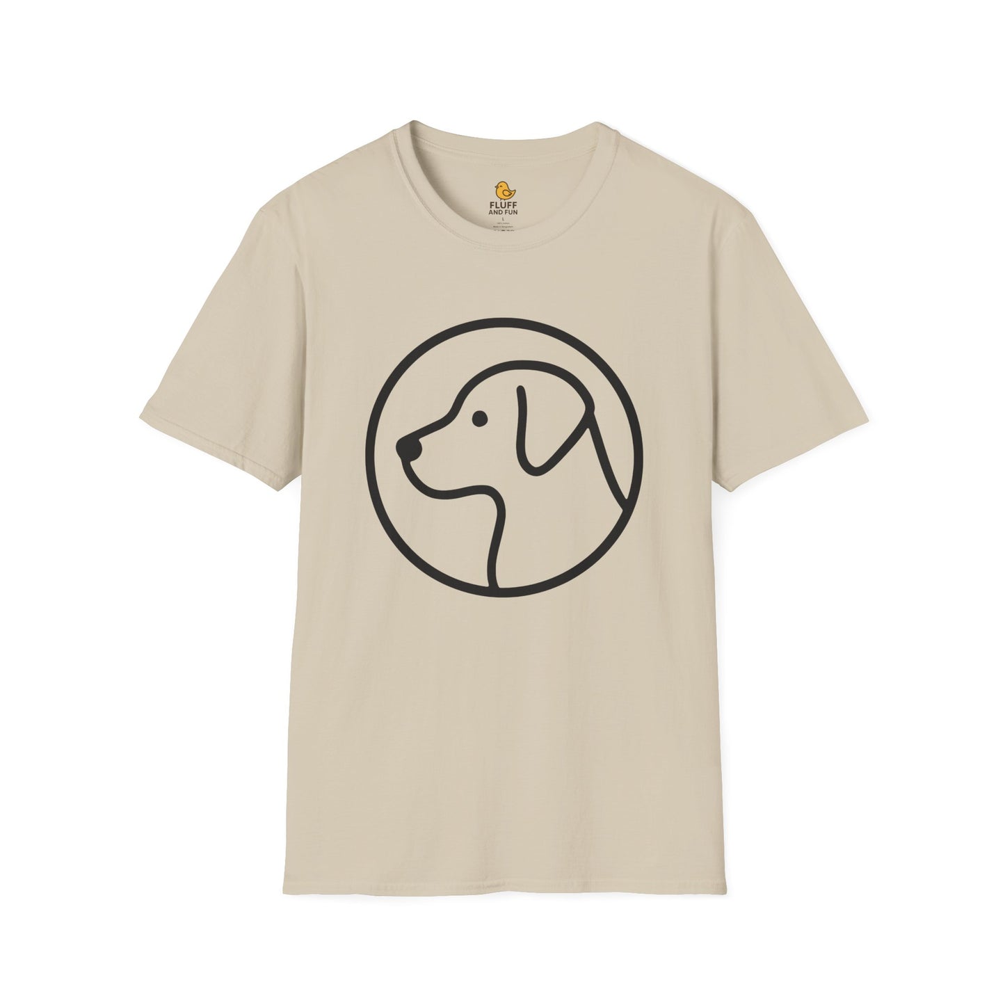 Minimalist Circular Dog Logo