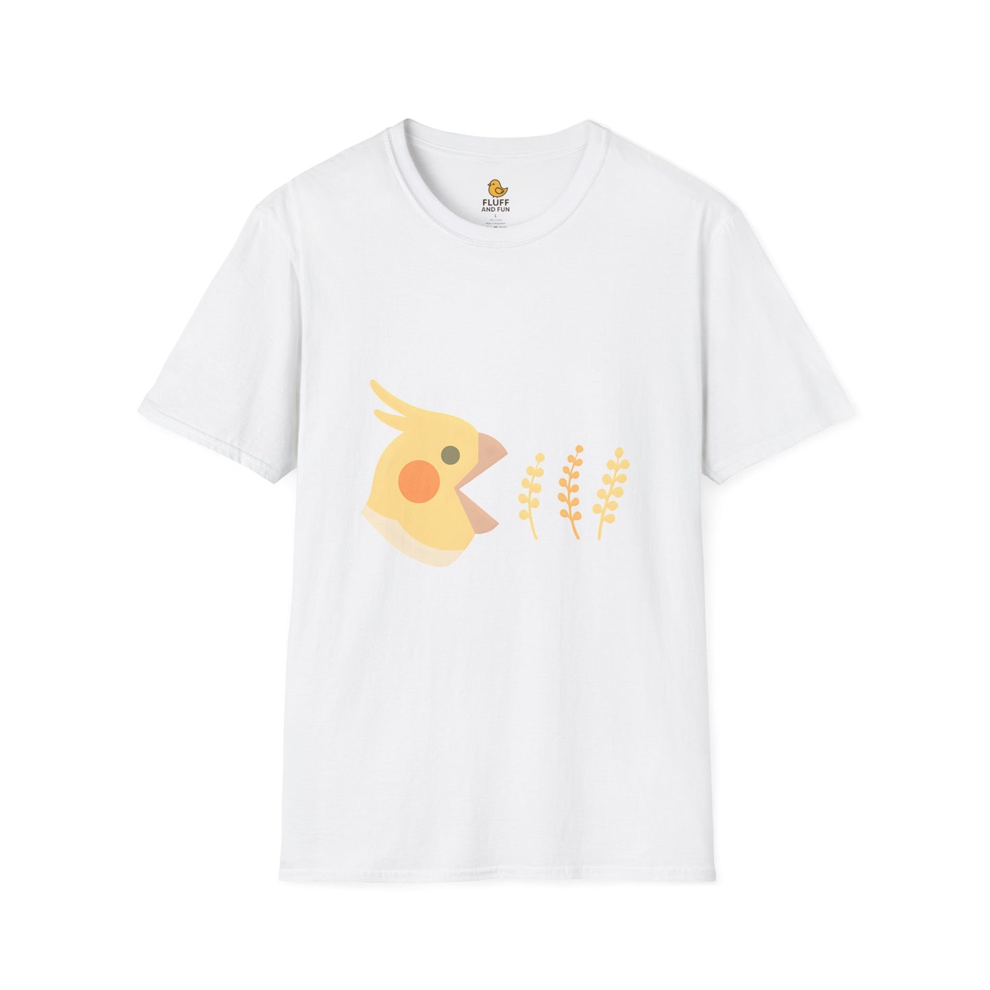 Millet Eating Cockatiel Head