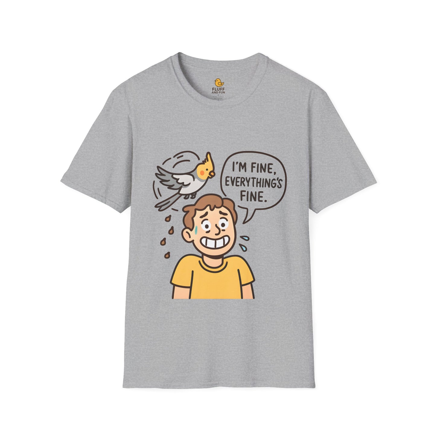 I'm Fine, Everything's Fine Cockatiel Shirt