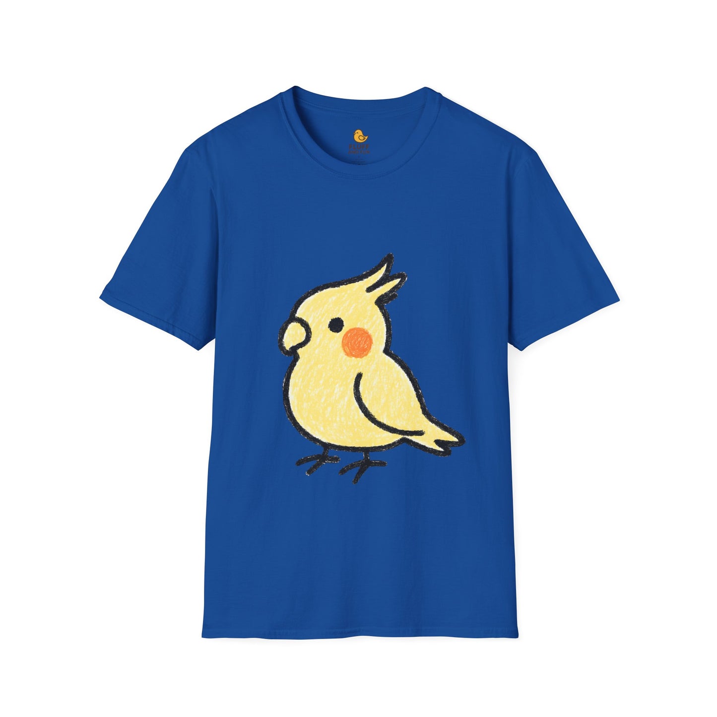 Yellow Cockatiel Kid Drawing