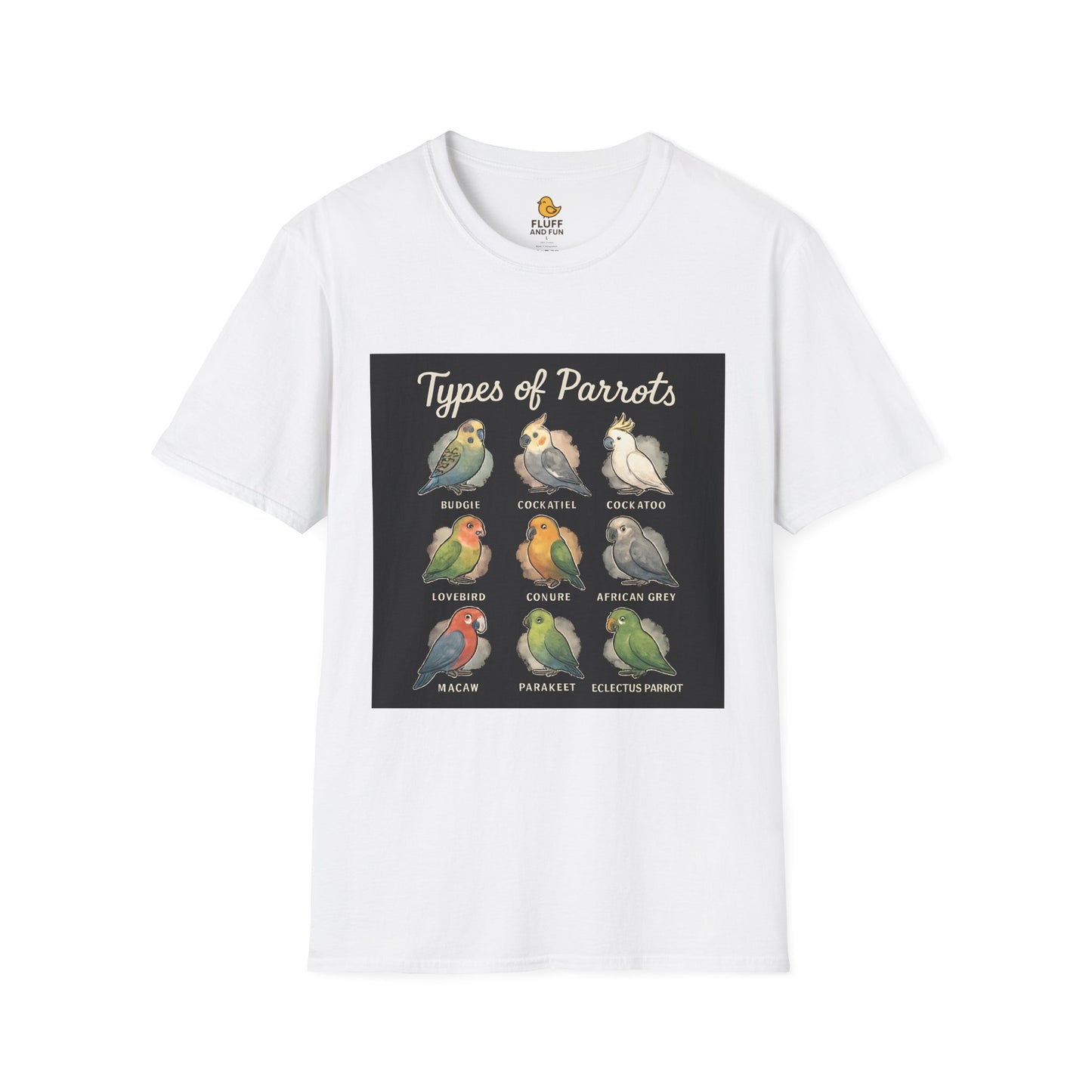 Types of Parrots T-Shirt