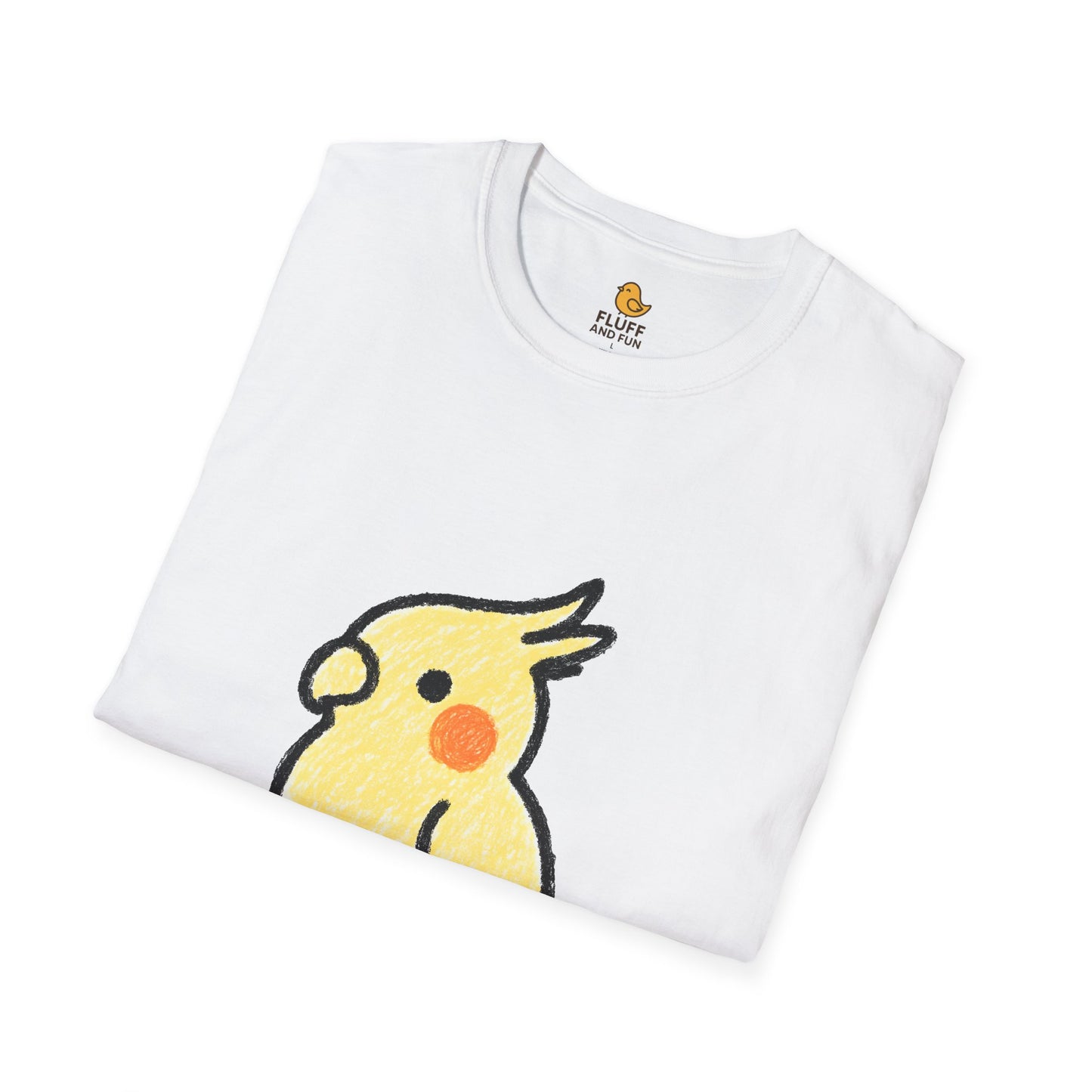 Yellow Cockatiel Kid Drawing