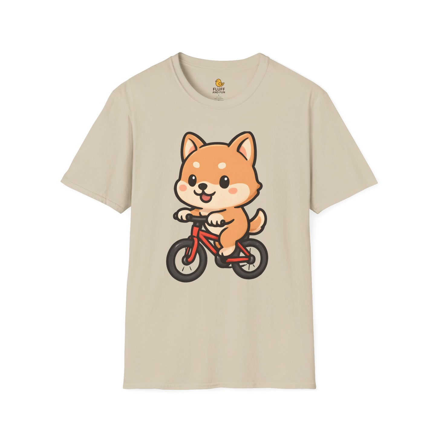Chibi Dog on a Bike
