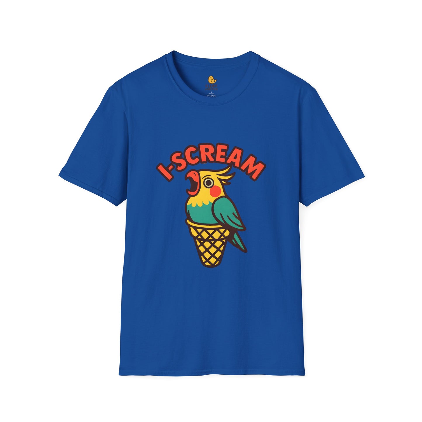 I-Scream Cockatiel Parrot Ice Cream T-Shirt