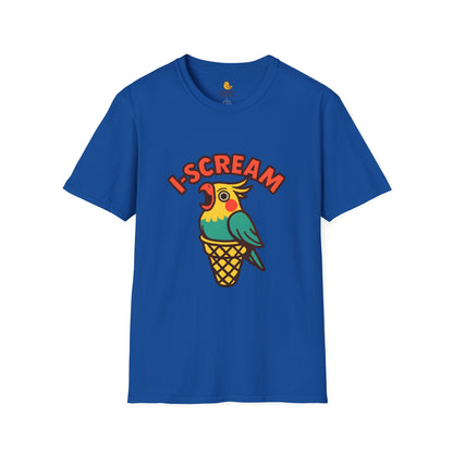 I-Scream Cockatiel Parrot Ice Cream T-Shirt