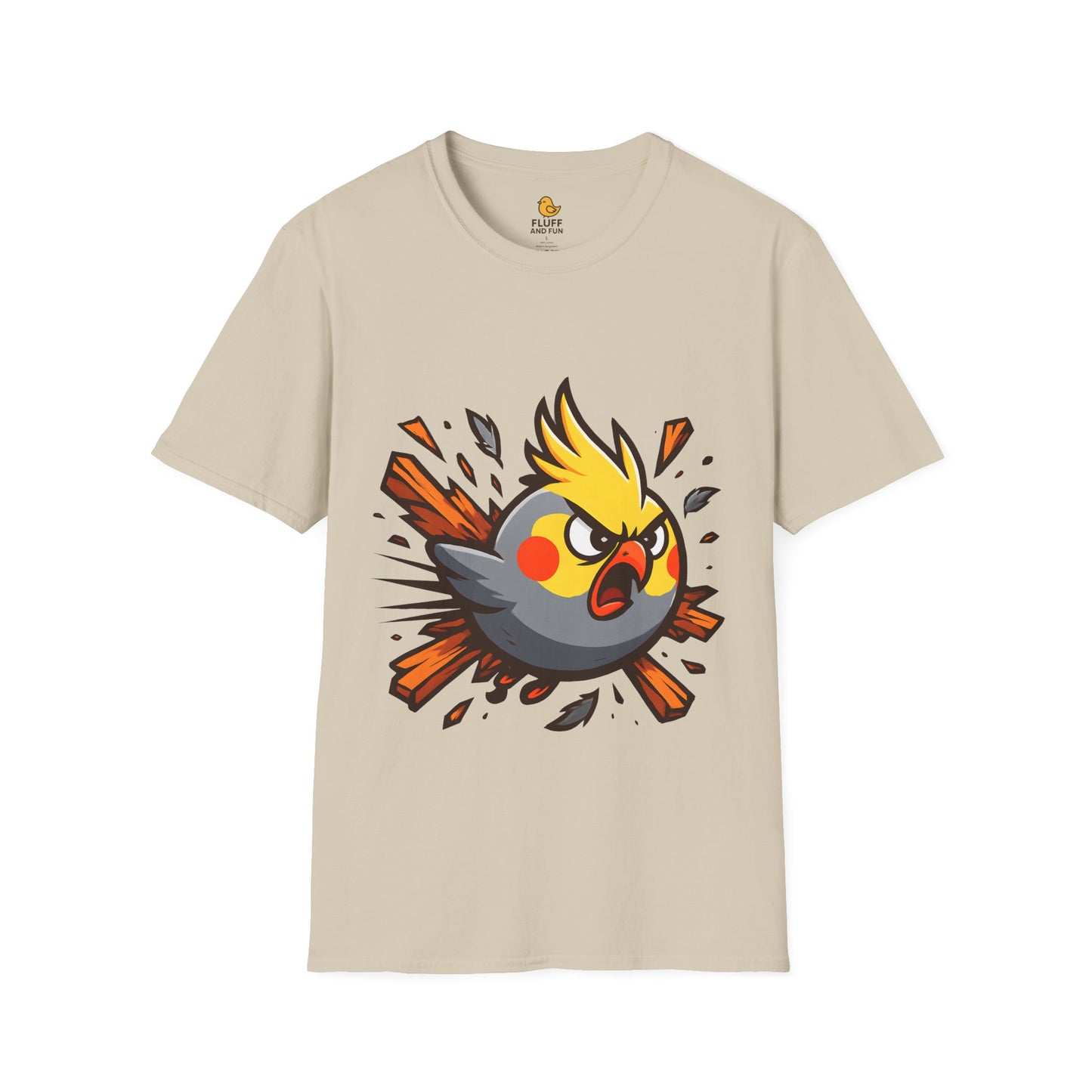 Angry Round Cockatiel