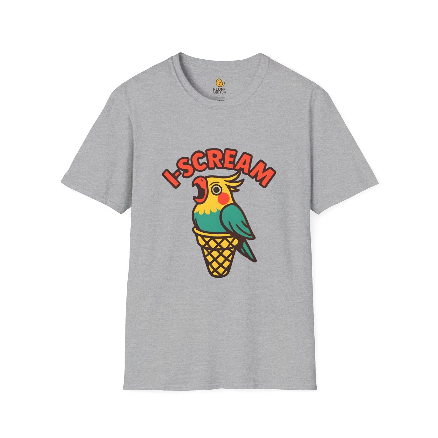 I-Scream Cockatiel Parrot Ice Cream T-Shirt