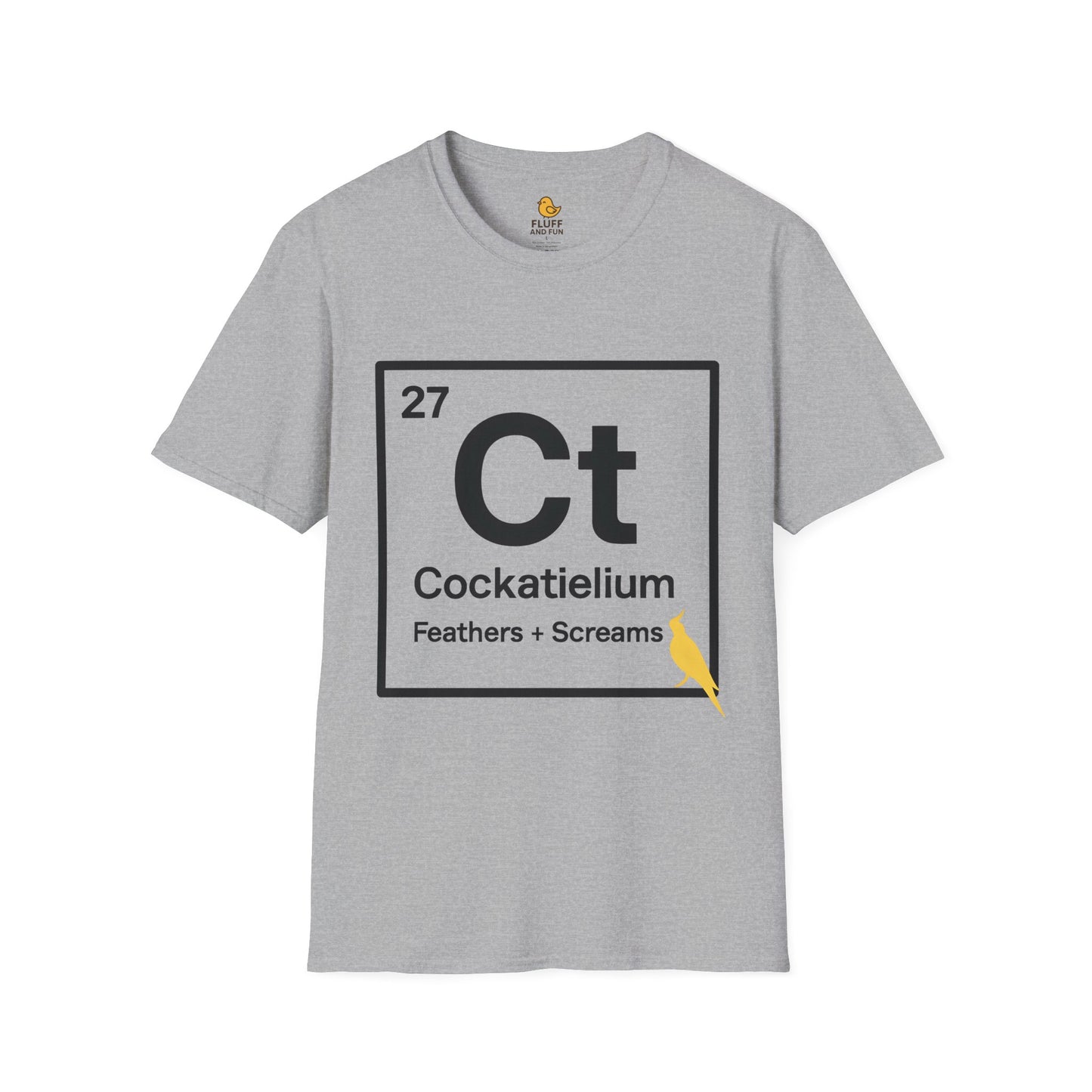 Cockatelium Periodic Table T-Shirt