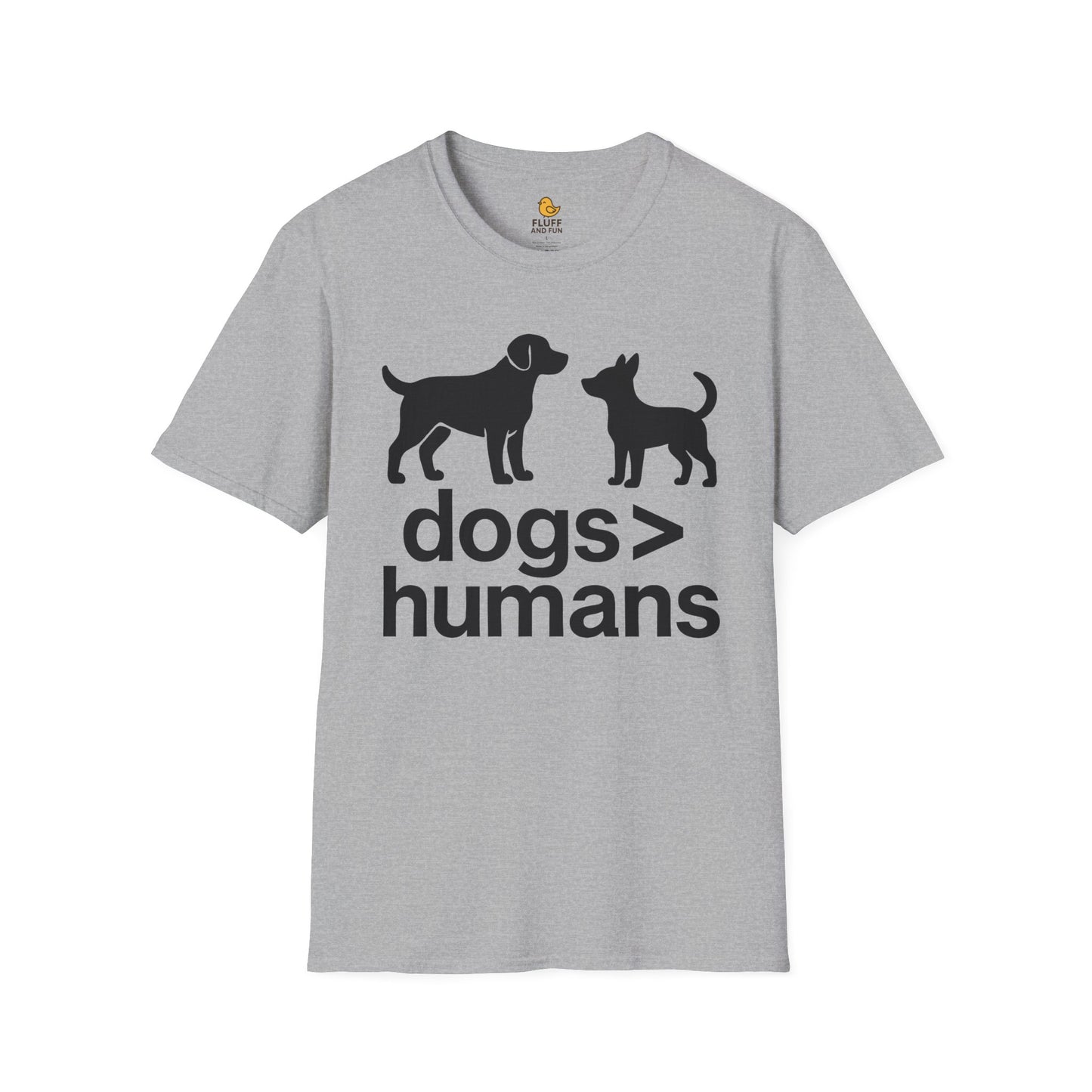 dogs > humans