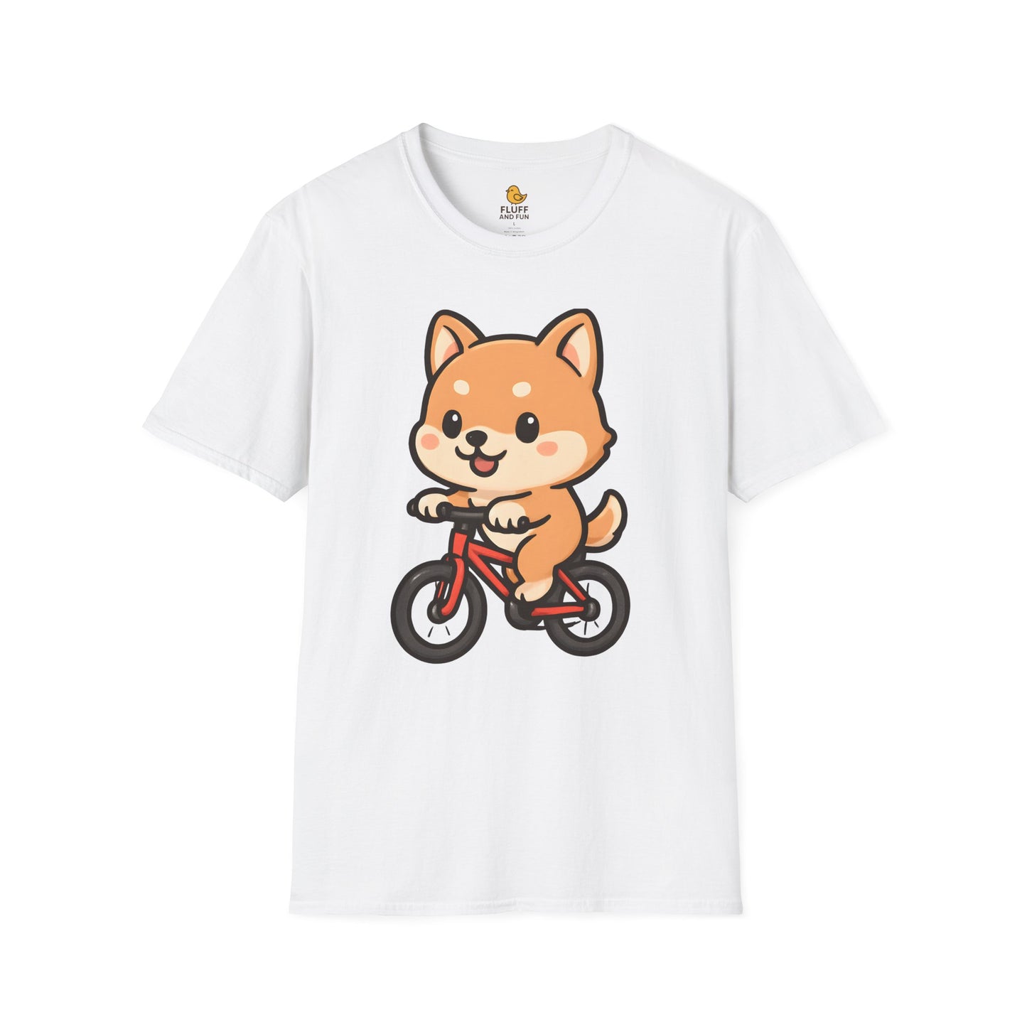 Chibi Dog on a Bike