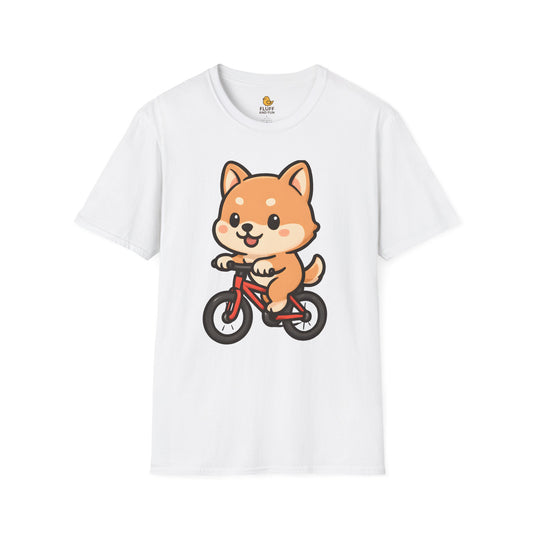 Chibi Dog on a Bike