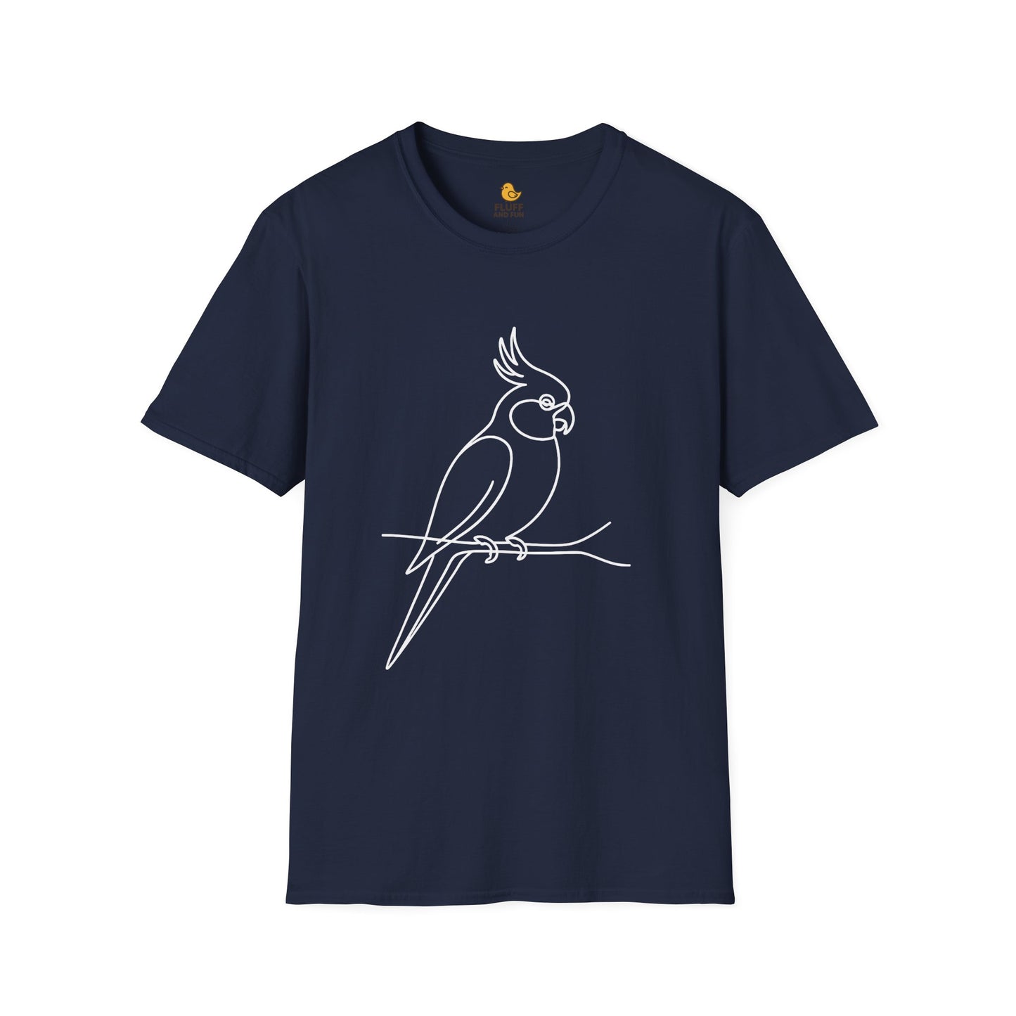 Cockatiel Line Art