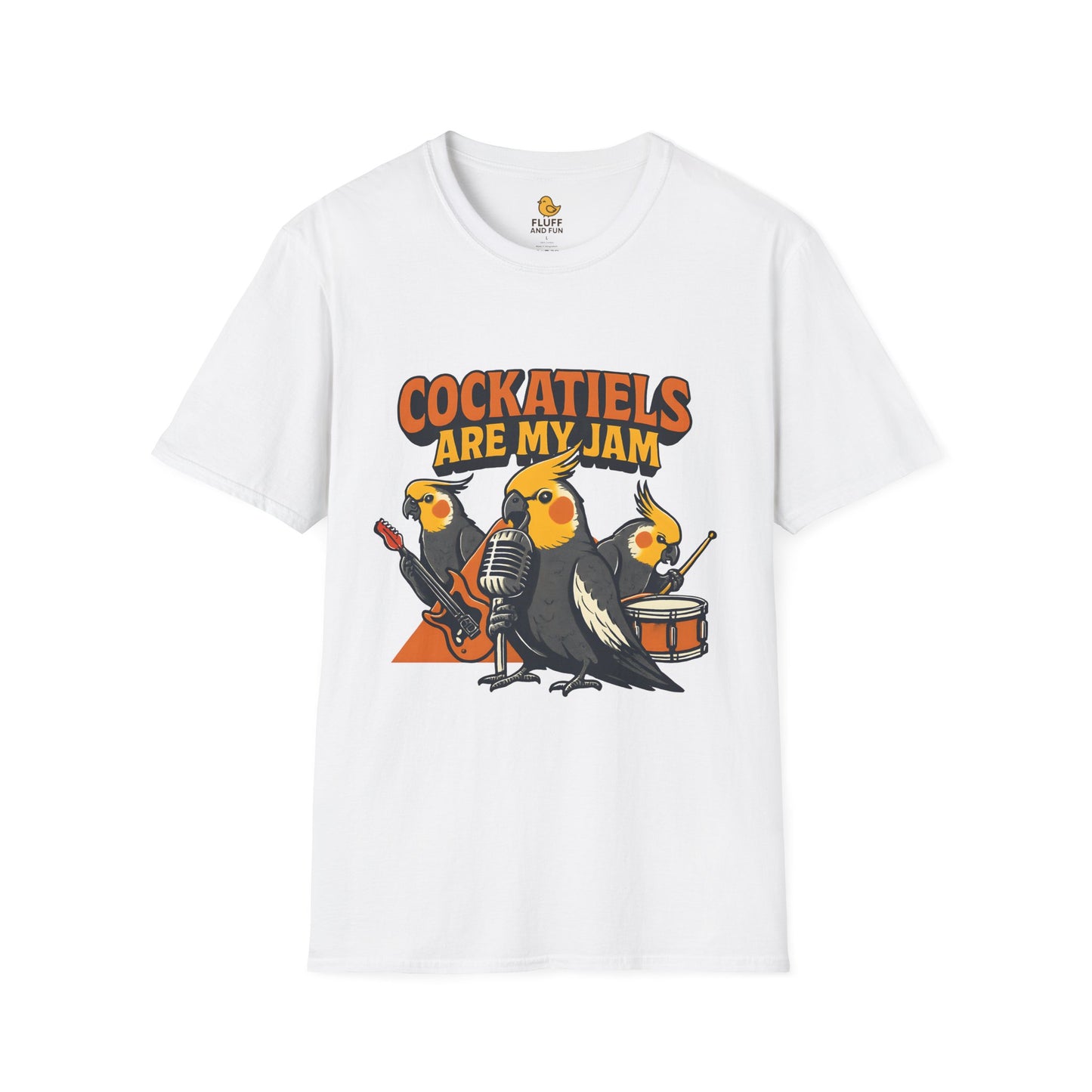 Cockatiel Rock Band T-Shirt