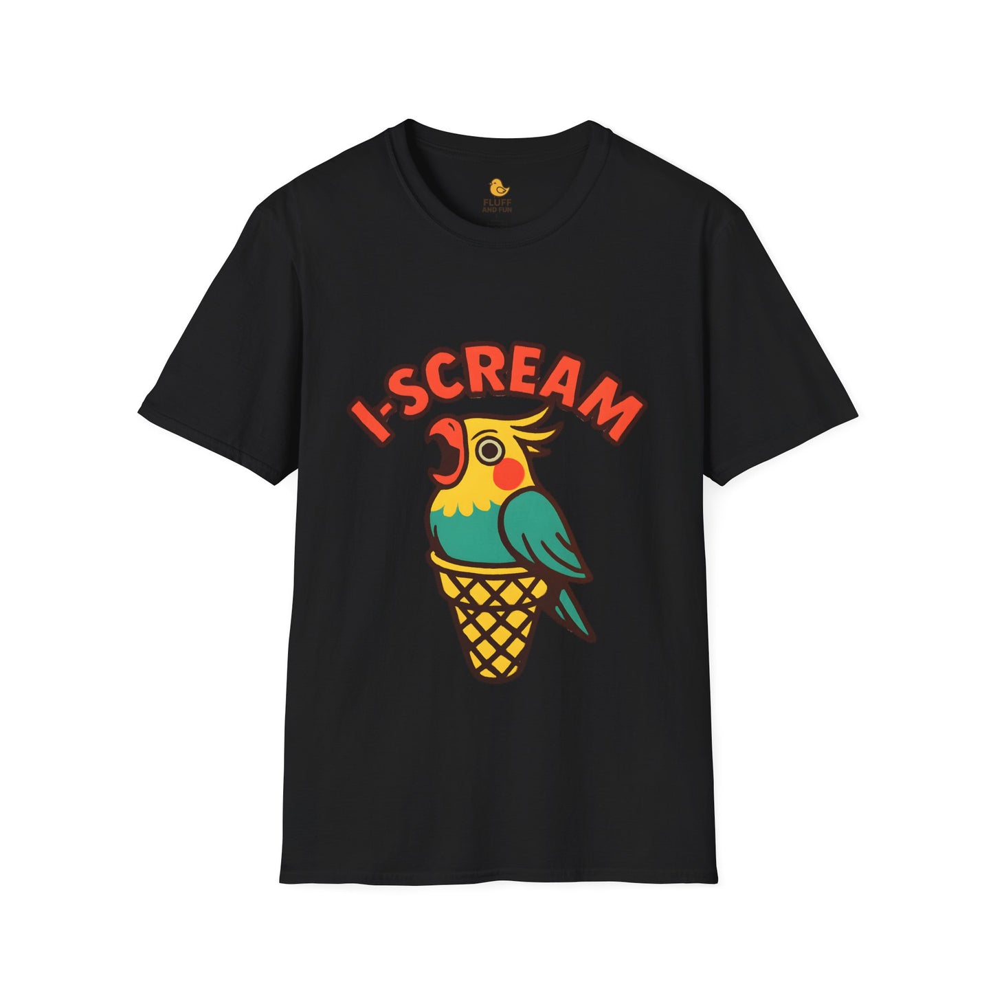 I-Scream Cockatiel Parrot Ice Cream T-Shirt